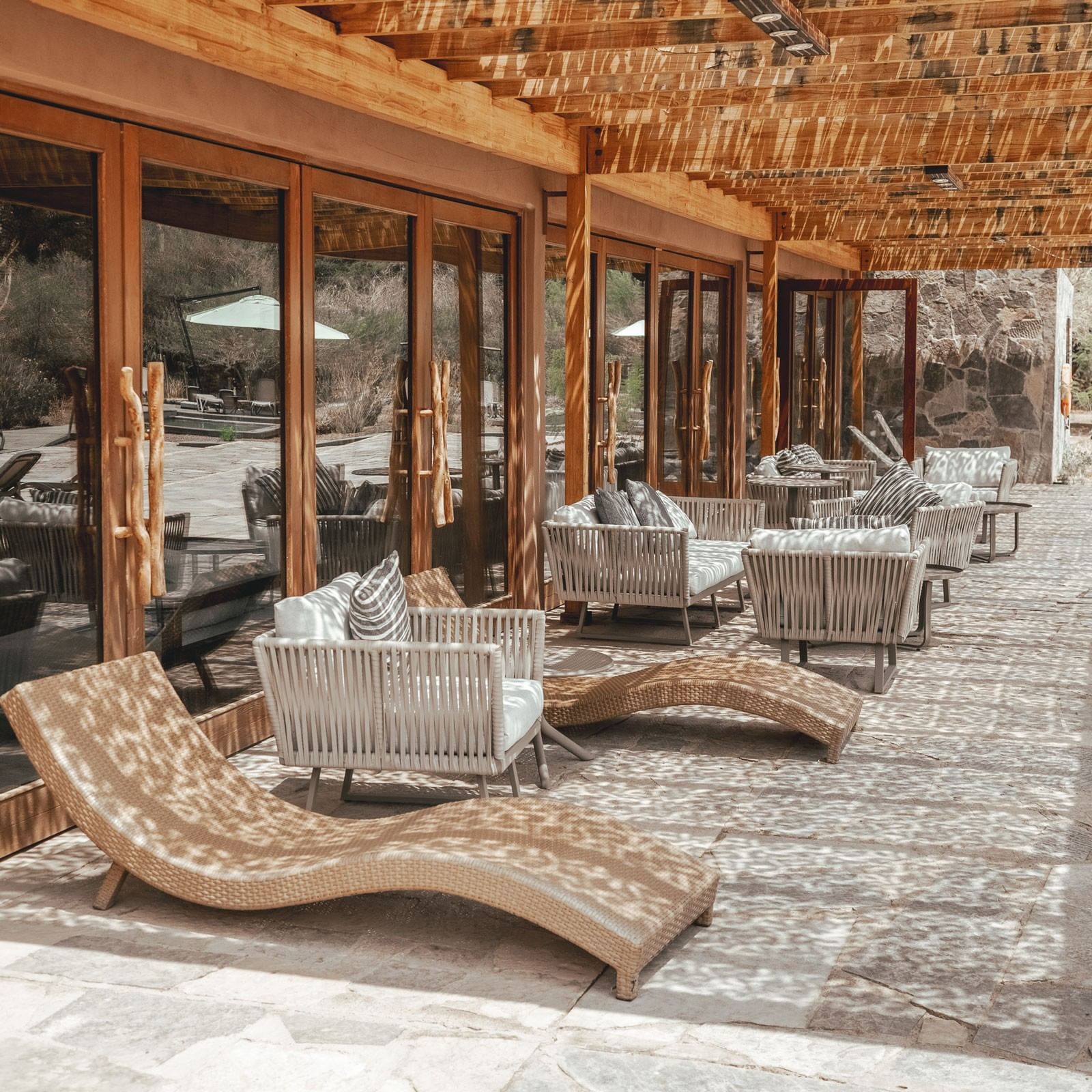 Cumbres San Pedro de Atacama pool terrace